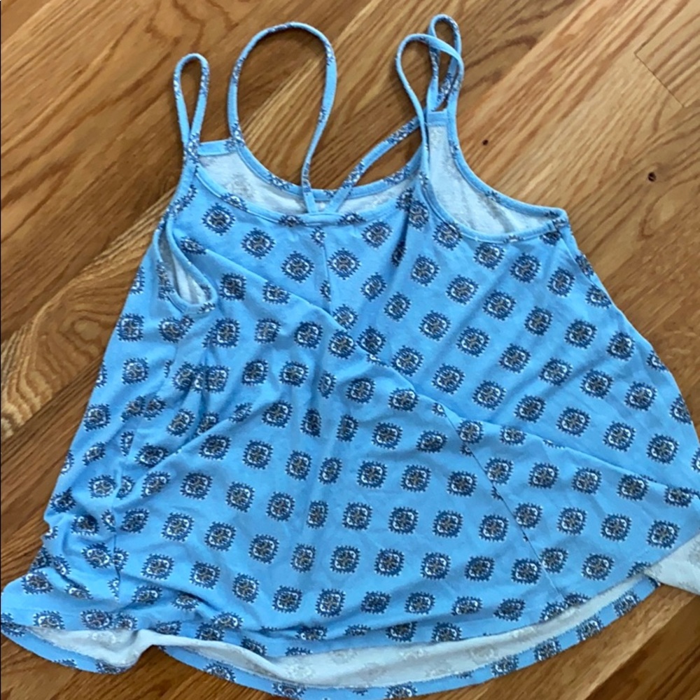 Blue patterned top - Picture 4 of 4